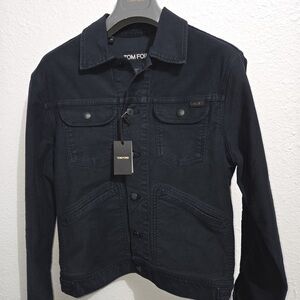 Tom Ford Dark Blue-marine Denim Jacket